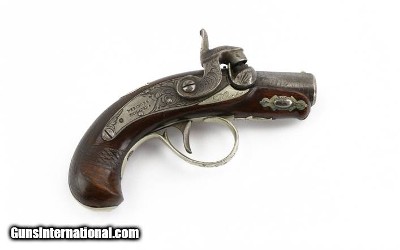 "A.J. Plate Marked Henry Deringer Peanut Size Pistol (AH4441)"