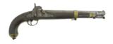 U.S. Model 1855 Maynard Tape Primed Pistol dated 1856 (AH4469) - 1 of 10