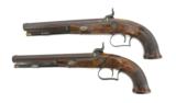 "Pair of Cased English Duellers by Southall (AH4474)" - 3 of 21