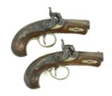 "Beautiful Pair of Henry Derringer Pistols (AH4520)" - 1 of 6