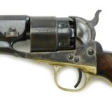 "Colt 1860 Army Revolver With Carved Slim Jim Holster (C13531)" - 3 of 10