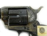 "Factory Engraved Colt Single Action Army .45 LC Caliber Revolver (C13535)" - 2 of 14