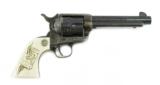 "Factory Engraved Colt Single Action Army .45 LC Caliber Revolver (C13535)" - 4 of 14