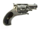 Beautifully Engraved Belgian Velo Dog Revolver (AH4671) - 2 of 4