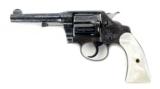 " Colt Factory Engraved Police Positive with pearl grips .38 Special (C13588) - 2 of 11