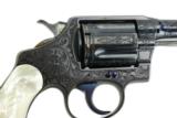 " Colt Factory Engraved Police Positive with pearl grips .38 Special (C13588) - 8 of 11