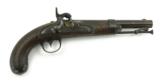 "U.S. Model 1836 Flintlock Pistol Converted to Percussion (AH4680)" - 1 of 12