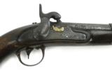 "U.S. Model 1836 Flintlock Pistol Converted to Percussion (AH4681)" - 2 of 12