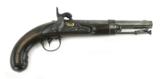 "U.S. Model 1836 Flintlock Pistol Converted to Percussion (AH4681)" - 1 of 12