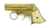 Rare Factory Engraved Gold Plated Remington Elliott .22 Caliber Derringer (AH4728) - 2 of 6