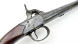 "British Large Queen Anne Percussion Pistol by W. Henshaw (AH3772)" - 5 of 9