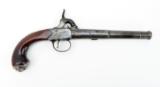 "British Large Queen Anne Percussion Pistol by W. Henshaw (AH3772)" - 2 of 9