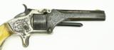 "Smith & Wesson Engraved 1st model 2nd issue .22 (AH4025)" - 4 of 8