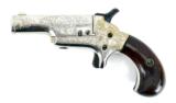 Colt Derringer 3rd model factory engraved (AH3810) - 2 of 4