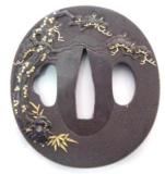 "Japanese Wakizashi Tsuba (SW381)" - 3 of 4