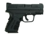 Springfield XD-9 SB Compact M2 9mm (nPR39422) New. - 1 of 2