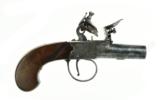 "English Flintlock Pocket Pistol (AH4769)" - 1 of 7