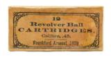"Frankford Arsenal 1878 Ammunition Packet (MIS1179)" - 1 of 1