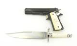 "Colt/Lile Lone Wolf Gonzaullas Texas Ranger Knife and Gun Set (C12876)" - 1 of 12