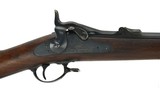 "U.S. Model 1880 Trapdoor Springfield with Triangular Bayonet. .45-70 (AL4398)" - 2 of 9
