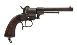 LeFaucheux Model 1854 Pinfire Revolver (AH4838) - 2 of 6