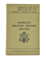 Book: Department of the Army July 1956, ROTC (Recruit Officers Training Corp) Manual, 145-20 (BK393) - 2 of 3