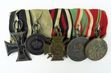 "German WWI Five Medal device Kingdom of Wurttenberg Solder (MM960)" - 2 of 2