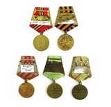 "Soviet WWII Variation 1 Defense and Victory Medals (MM1001)" - 2 of 2