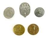 Five Assorted Nazi Tinnies (MM798) - 1 of 2