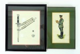 "Lot of 2 German WWII Related Illustrations (MM1106)" - 1 of 3