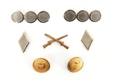 "Lot of Vintage ROTC Rank Devices (MM857)" - 1 of 2