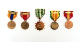 Lot of Five U.S. Service Medals (MM858) - 2 of 2