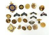 "Lot of Misc. U.S. Armed Forces Collar Devices (MM869)" - 1 of 1