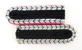 "Pair of Nazi Police Lt. Shoulder Boards (MM882)" - 1 of 2