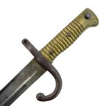 French Model 1866 Chassepot German Conversion bayonet (MEW1500) - 4 of 5