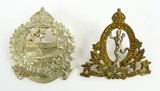 "Two Canadian Cap Badges (MM1038)"