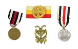 "Lot of Four Miscellaneous Imperial German Decorations (MM1054)"