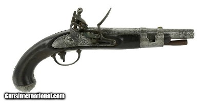 "U.S. Model 1816 Flintlock Pistol by North (AH4846)"