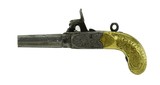 "R.A. Browne Single Shot Box Lock Miniature Pistol (CUR304)" - 3 of 7