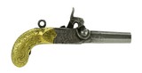 "R.A. Browne Single Shot Box Lock Miniature Pistol (CUR304)" - 2 of 7