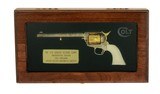 "Colt Factory Engraved “Pinch" Frame Single Action Miniature (C14303 )" - 1 of 3