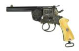 "Very Rare French Levaux Revolver by E. Pertuiset (AH4898)" - 2 of 12