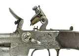 British Double Barrel Over/Under Flintlock (AH4916) - 4 of 7
