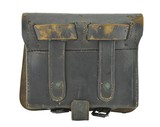 "U.S. Civil War cartridge box that was made by S.H. Young (MM1165)" - 2 of 5