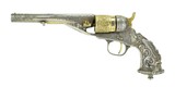 New York Engraved Tiffany Gripped Colt 1862 Pocket Navy Conversion (C14633) - 1 of 12