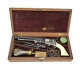 "Cased Factory Engraved Colt 1862 Pocket Navy (C14636)" - 1 of 16