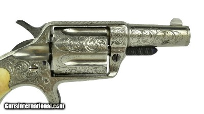 "Factory Engraved Cased Colt .38 Caliber New Line (C14637)(DTX)" - Image 6 of 12