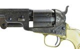 "Inscribed Factory Engraved Colt 1851 Navy with Carved Mexican Eagle Ivory Grips (C14631)" - 2 of 12