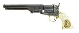 "Inscribed Factory Engraved Colt 1851 Navy with Carved Mexican Eagle Ivory Grips (C14631)" - 1 of 12