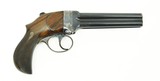 Rare Thomas Bland Mitrailleuse 4 barrel pistol (AH4059) - 3 of 10